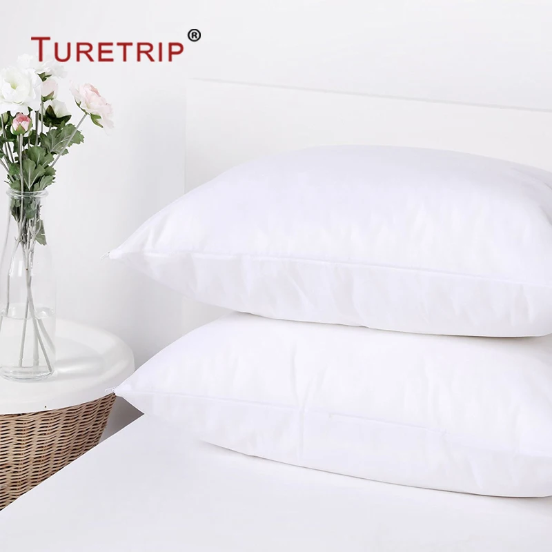 Turetrip 50x70 см цельная Водонепроницаемая Подушка защита от клещей на молнии