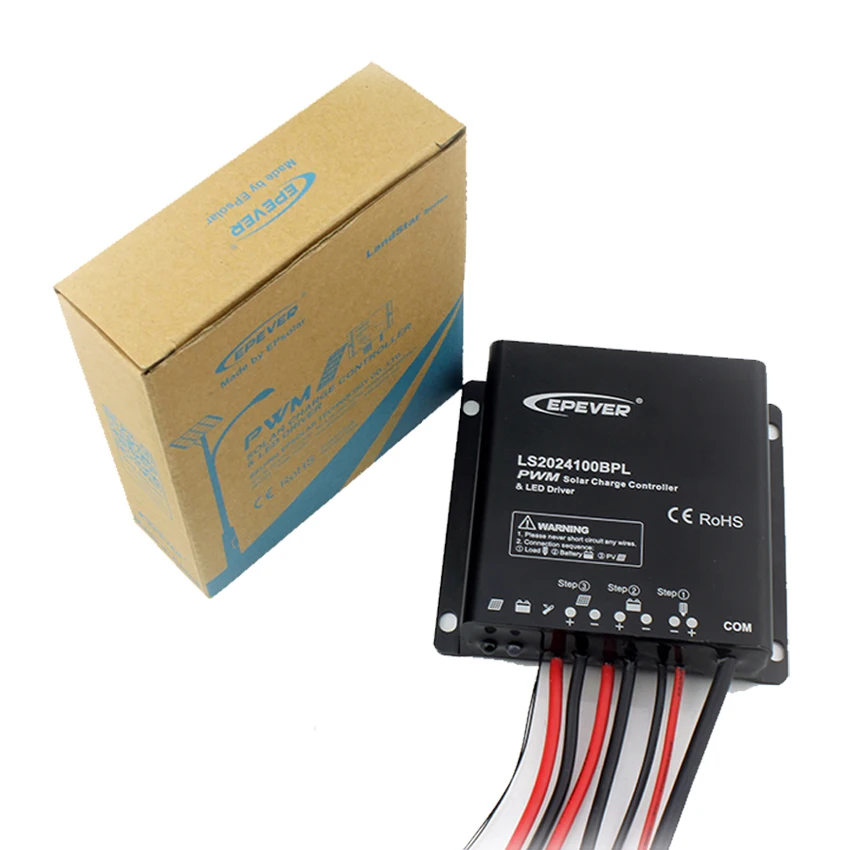 20A 12В 24В EPSOLAR LS2024100BPL солнечное зарядное устройство контроллер таймер IP67