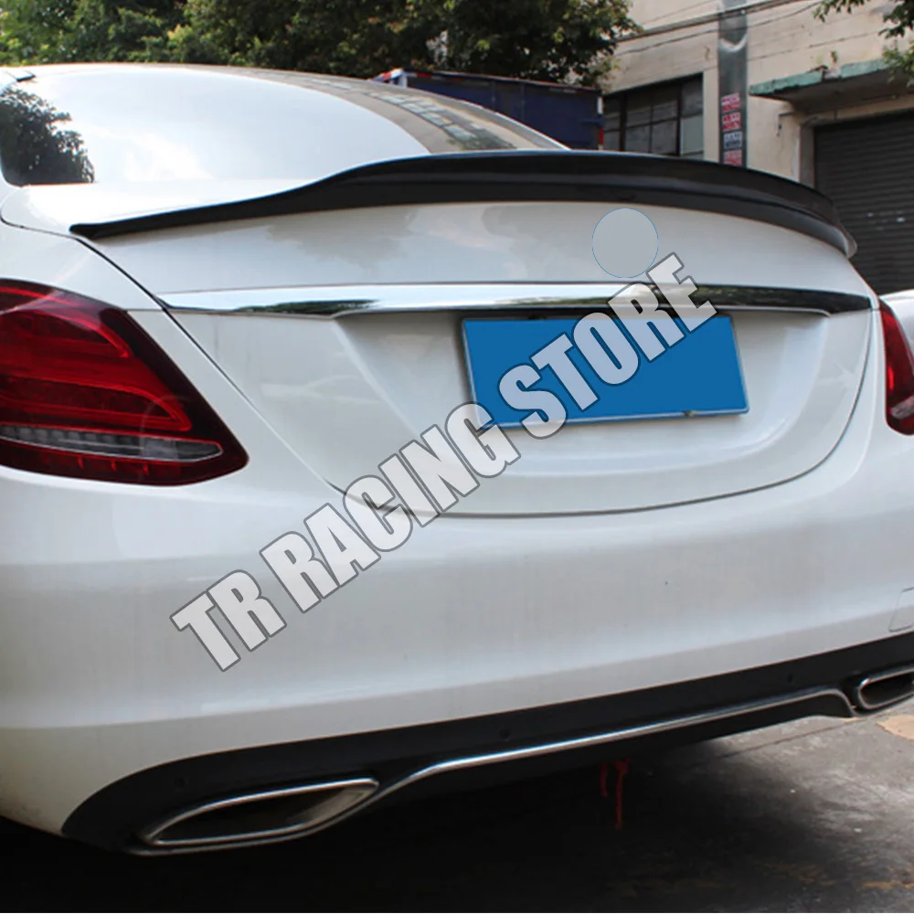 PSM Стиль углеродного волокна спойлер на задний багажник крыло для Benz C117 W117 CLA180 CLA200