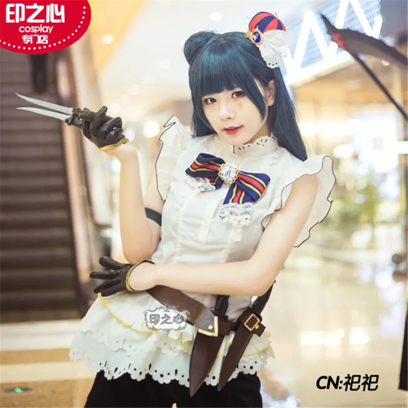 

2018 Hot Dress love live sunshine Circus Tsushima Yoshiko Unawakened Training Suit Cosplay Costumes