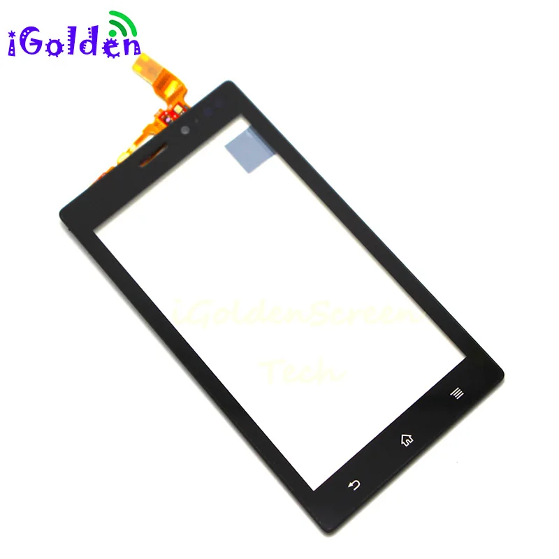 KINCOP 3 7 ''сенсорный для Sony Xperia Sola MT27 MT27i сенсорный экран дигитайзер сенсорная линза запасная Передняя