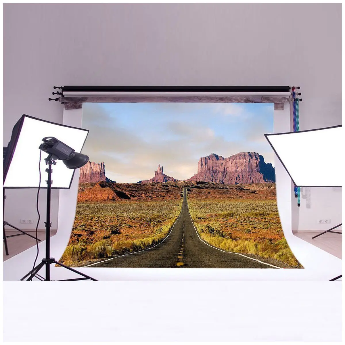 5x3ft Ретро дорога винил фон фотографии индивидуальные фото Задний план студии