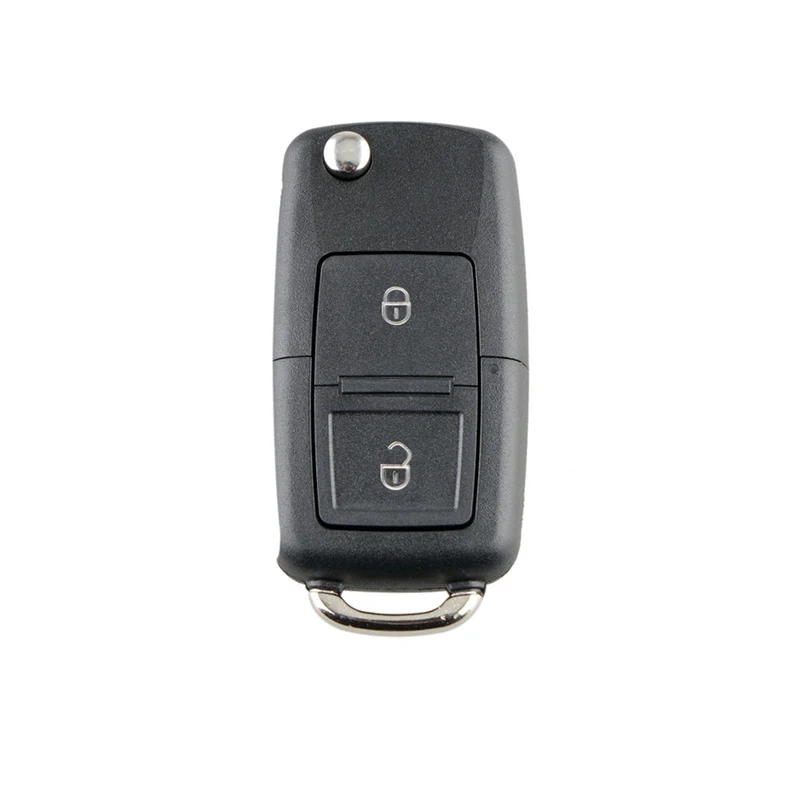 Dzanka 2 Buttons Remote Car Key for Golf 4 5 Passat b5 b6 pole Touran 434 MHz ID48 Chip 1J0 959 753 AG&amp Transponder Chip&amp Uncut |