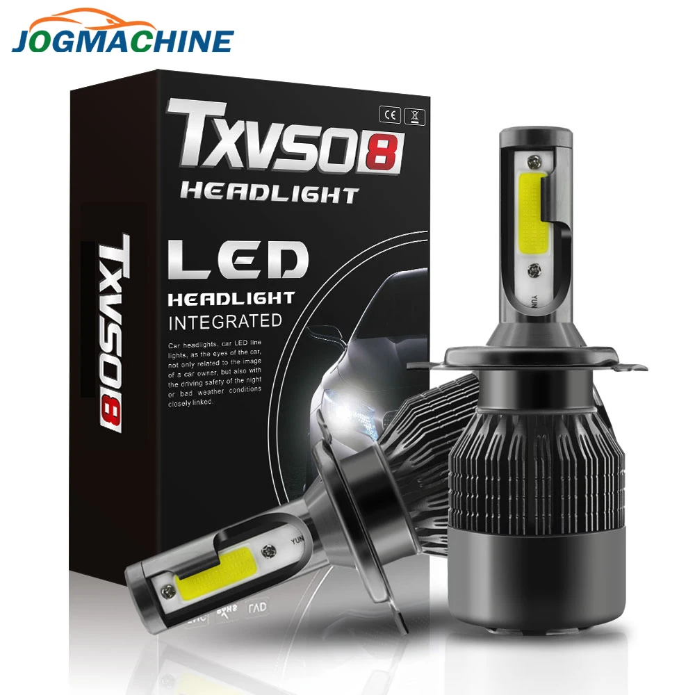 Автомобильные фары JOGMACHEINE 2 шт. LED H1 H3 H4 H L H7 H8 H9 H11 H13 5202H16 9005 HB3 9006 HB4 9004 9007 880 881