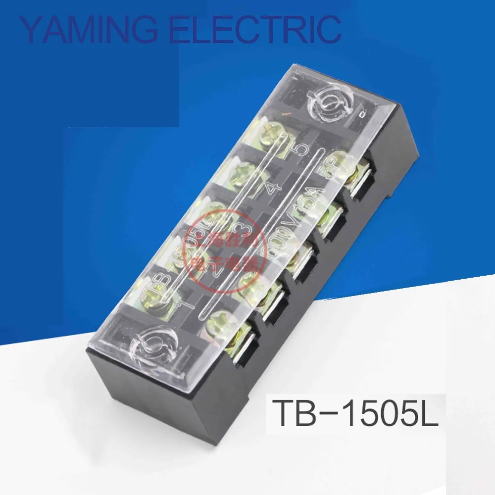 P174 600V 15A TB 1505 Панельное крепление с фиксированным барьером 5 позиционный