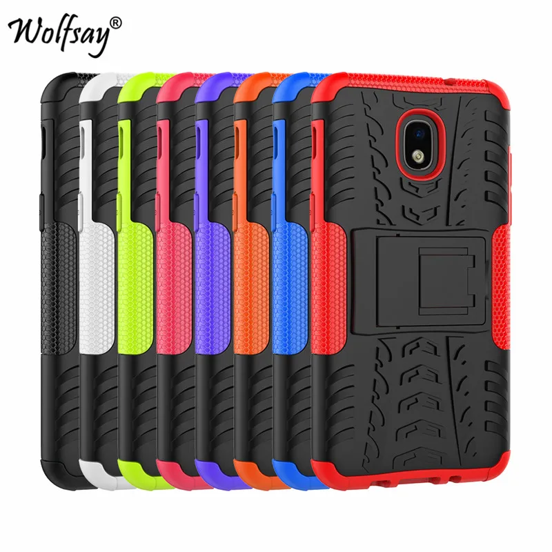 Чехол для Samsung Galaxy J3 2018 CaseTough Impact бронированный чехол телефона резиновые чехлы