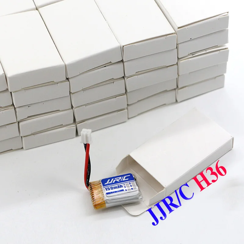 3 7 v 150mah JJRC H36 RC Квадрокоптер запасные части LIPO батарея bateria батарея|Детали и