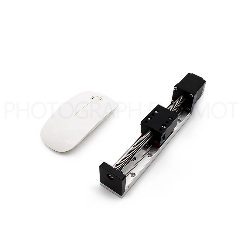 

high performance China precise electric mini linear guide rail module 150mm travel cutomized