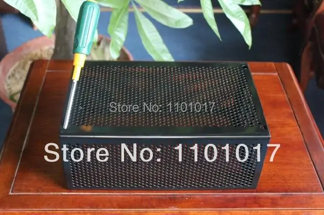 Ламповый усилитель мощности HIFI EXQUIS EL34 с защитной решёткой.|tube amplifier|hifi exquistube hifi