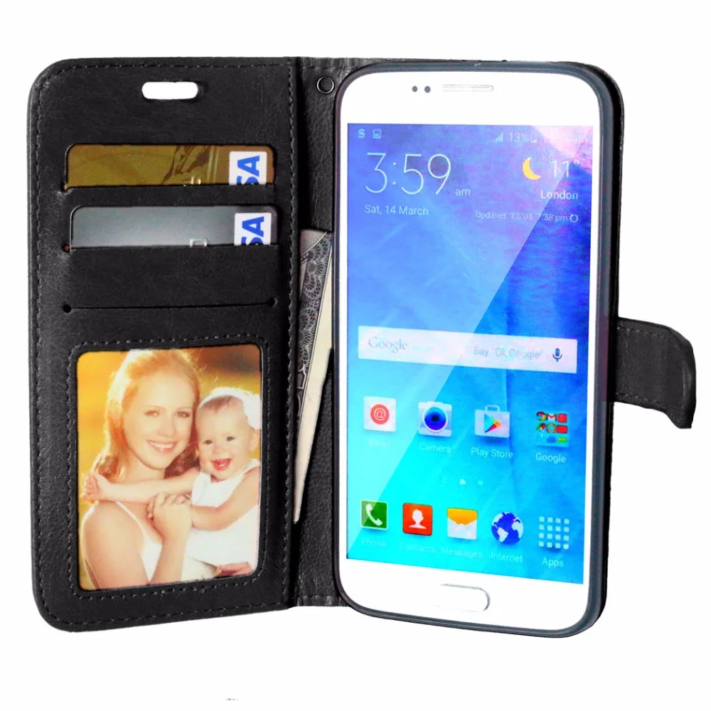 Чехол с откидной крышкой для Samsung Galaxy S6 S 6 G920F G920FD G920I G920s чехол телефона кожаным