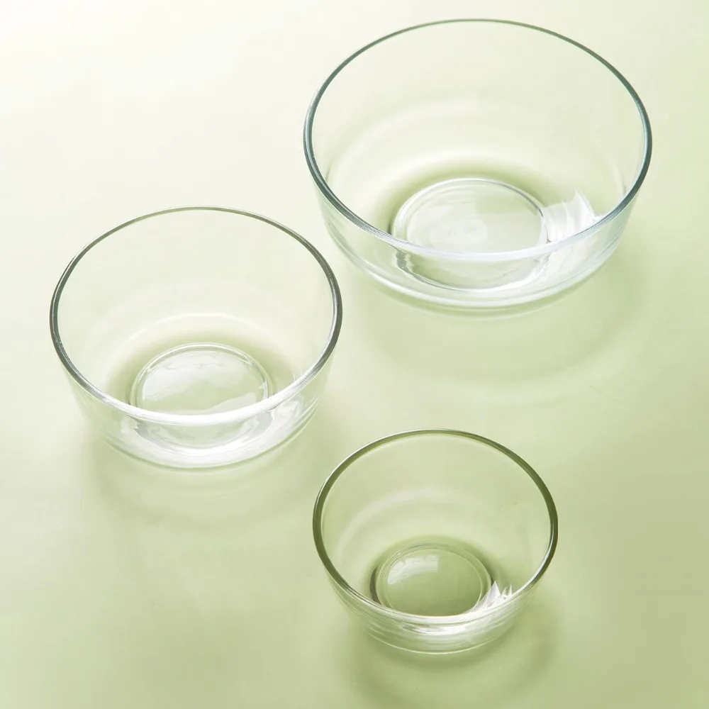 1 шт. стеклянные миски миска для салата фруктов мороженого экологически чистая