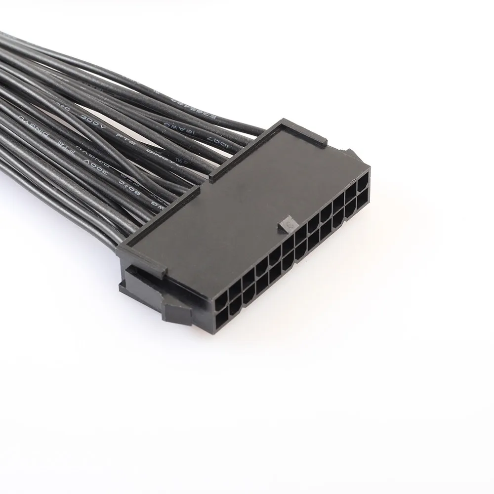 CARPRIE 3 порта PSU 24 Pin ATX источник питания 20 + 4PIN адаптер материнской платы