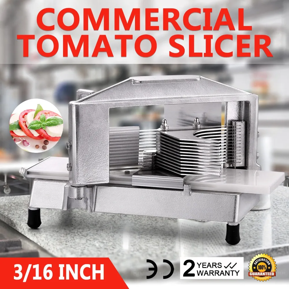 

Commercial Fruits Tomato Slicer Cutter 3/16" Heavy Duty Bonus Blades Restaurant