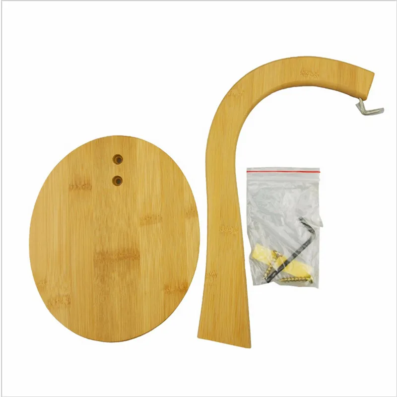 1 шт. креативная бамбуковая витрина для фруктов вешалка бананов держатель