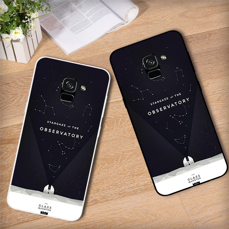 TPU чехол для samsung Galaxy A8 + плюс 2018 силиконовые Кирпич телефона 6 0 &quotдля a730F черный