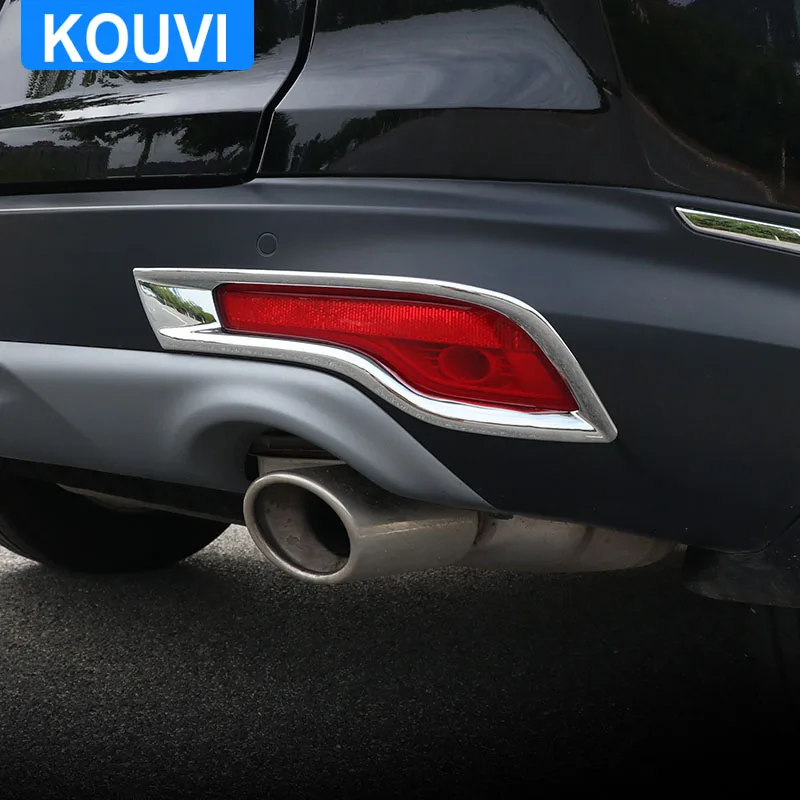 Для Honda CRV CR-V ABS хромированная отделка Стайлинг задний хвост противотуманная фара крышка украшения автомобиля 3D авто аксессуары 2 p