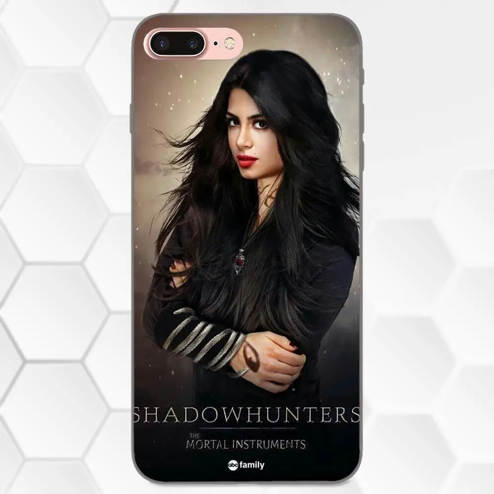 Американская ТВ серия Shadowhunters топ мягкий чехол из ТПУ аксессуары для Apple iPhone 4 4S 5 5S