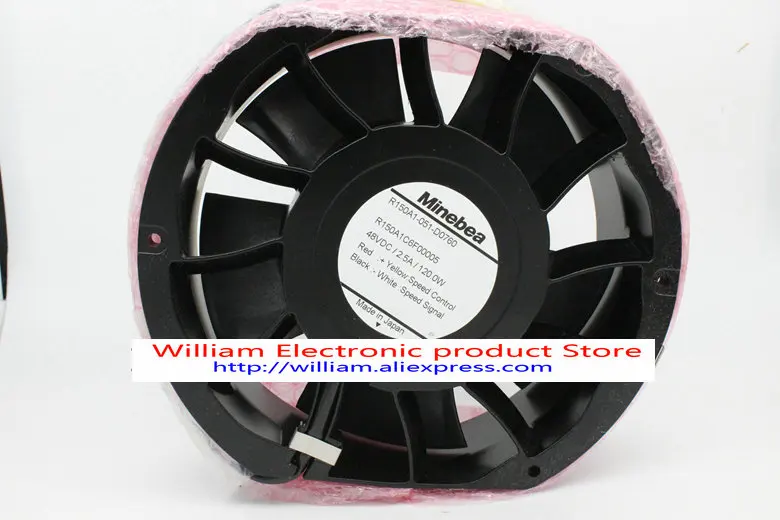 Новый оригинальный NMB R150A1 051 D0760 172*172*51 мм 48 в 150 А Вт Мощный охлаждающий вентилятор