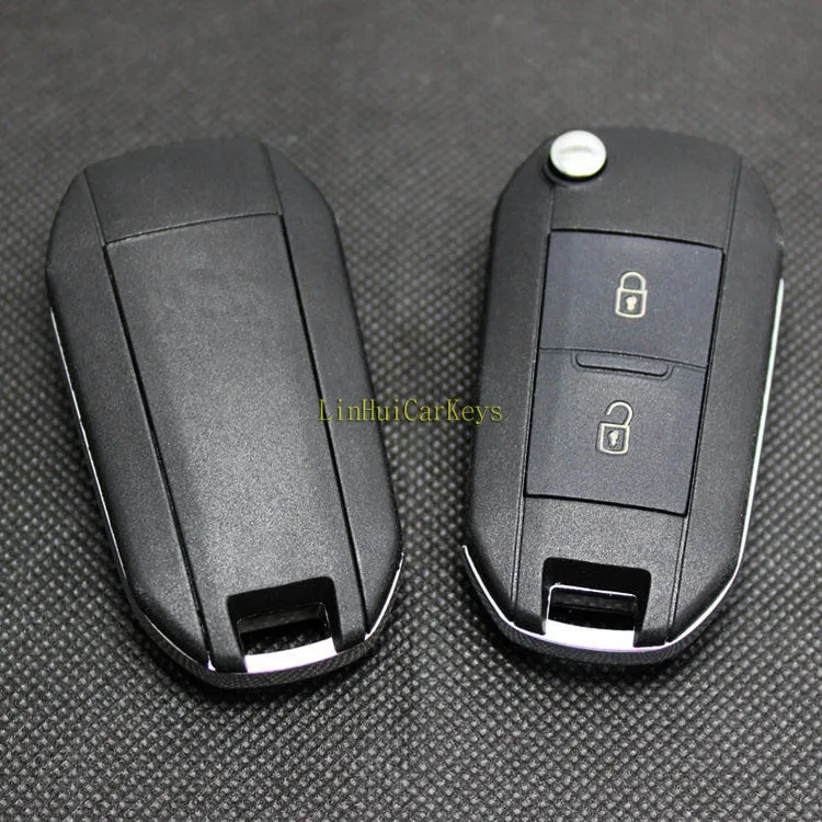 PINECONE для PEUGEOT 307 308 408 чехол ключа 2 кнопки обновленный и модифицированный от