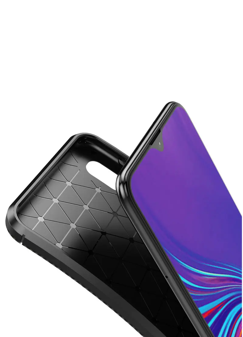Чехол из углеродного волокна для Samsung Galaxy A30 A50 A10 A20 A40 A60 A70 мягкий силиконовый