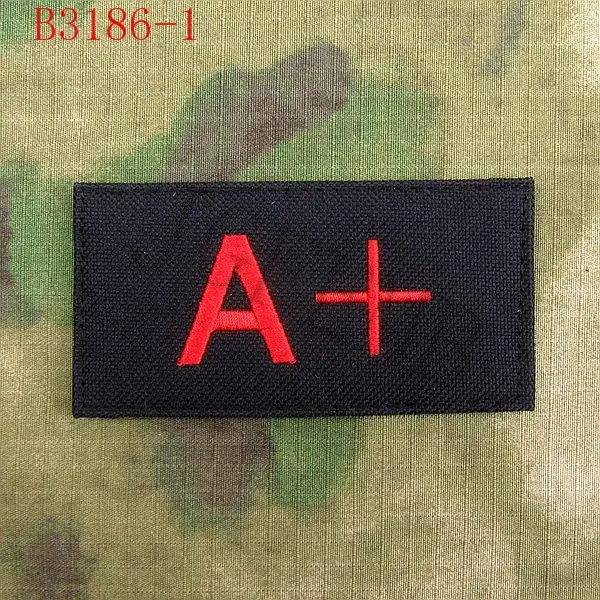 Nylon Ghosts Blood Type A+ A- B+ B- O+ O- AB+ AB- Embroidery patch Badges | Дом и сад