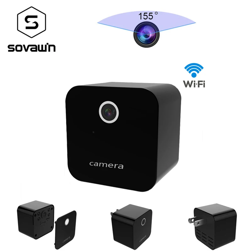 Мини камера 1080 P Full HD Wifi микрокамера IP Motion ночного видения беспроводная удаленная