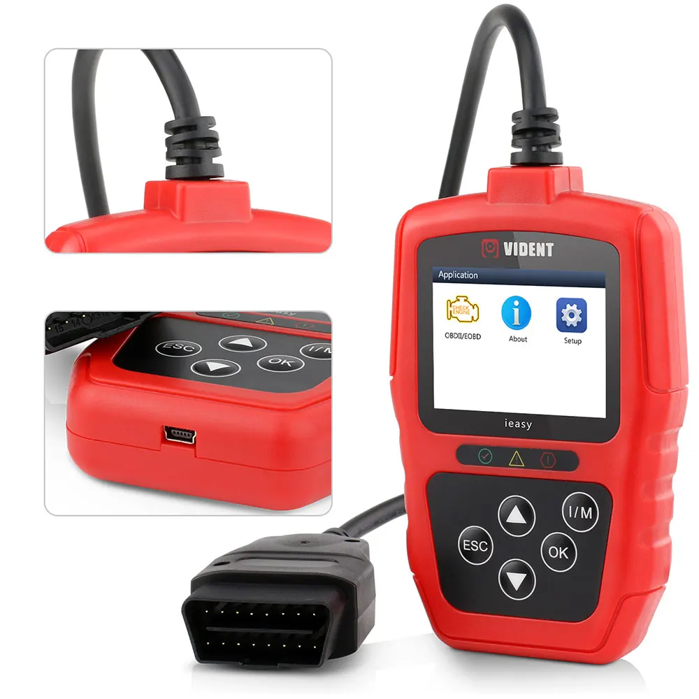 VIDENT iEasy300 МОЖЕТ OBDII/EOBD считыватель кодов бесплатное обновление онлайн в течение 3 лет VIDENT iEasy 300 для начального уровня Pro и подкованный DIYer