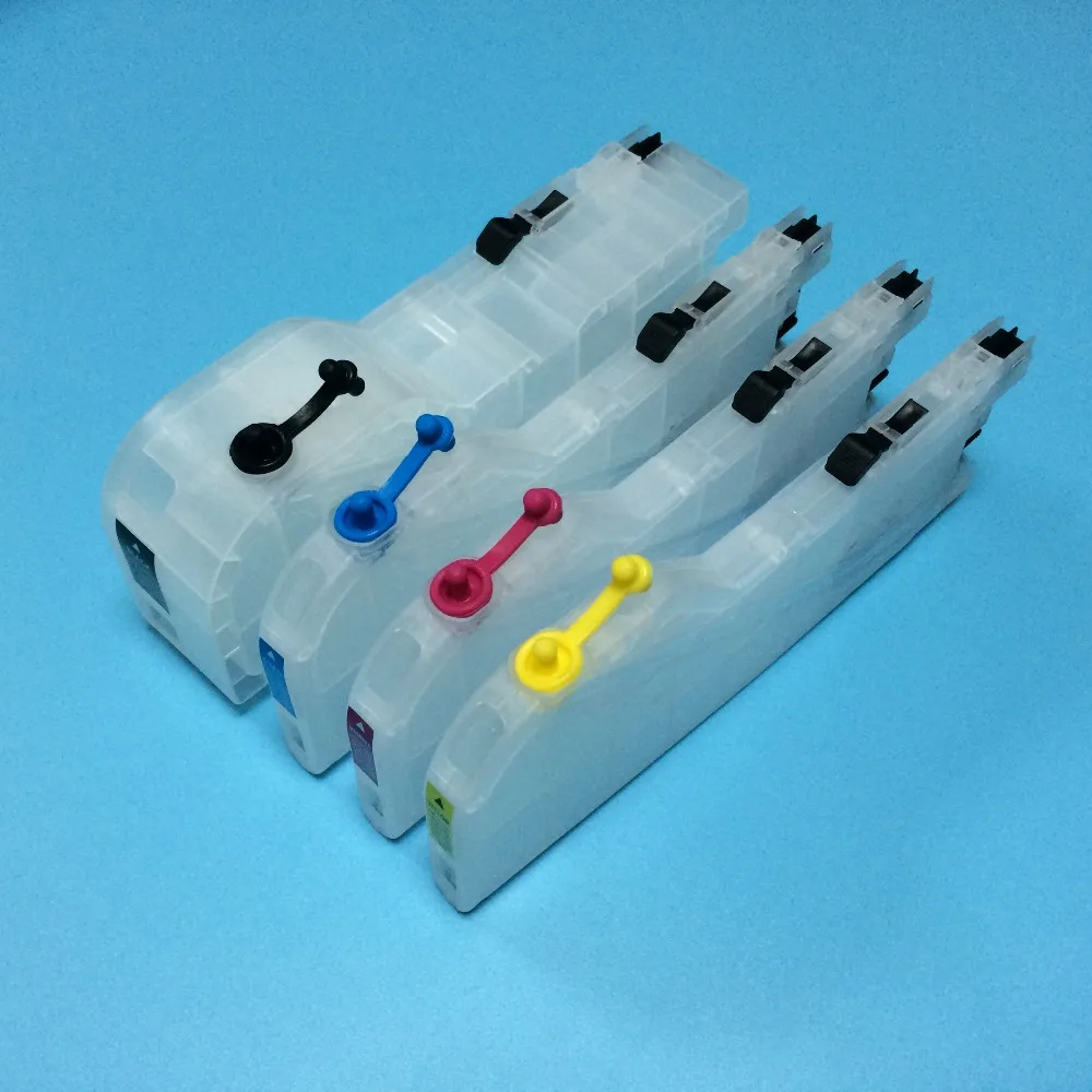 

5 Sets Refillable Ink Cartridge for Brother LC505 LC509 LC525 LC529 for Brother DCP-J100 MFC-J200 DCP-J105 Printer