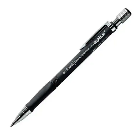 2 мм пластиковый и металлический свинцовый держатель механический чертежный карандаш 2,0 мм свинцовые карандаши 2B для рисования эскизов запасные Канцтовары для экзамена