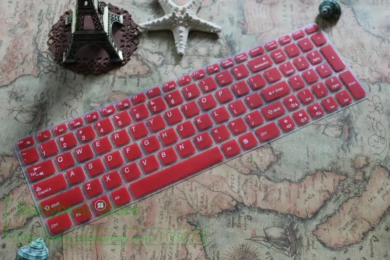 red Клавиатура протектор кожного покрова 17,3 15,6 дюйма для lenovo Ideapad 700-15Isk Y700-15 Y700 700-15 Z510 Z50 G50-80 Y50-70 Y500 - Цвет: red