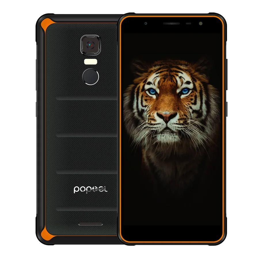 POPTEL P10 5 &quot18:9 полный Дисплей 4 Гб + 64 IP68 Водонепроницаемый Helio P23 MT6763 Octa Core Android 8 1 13MP