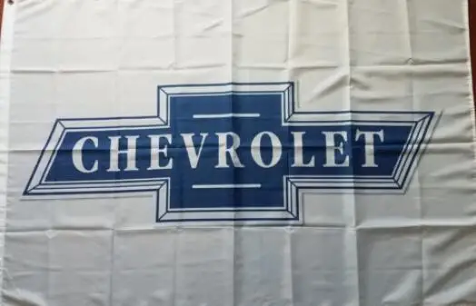 

Car Racing Flag Banner for Chevrolet flag 3x5 FT White