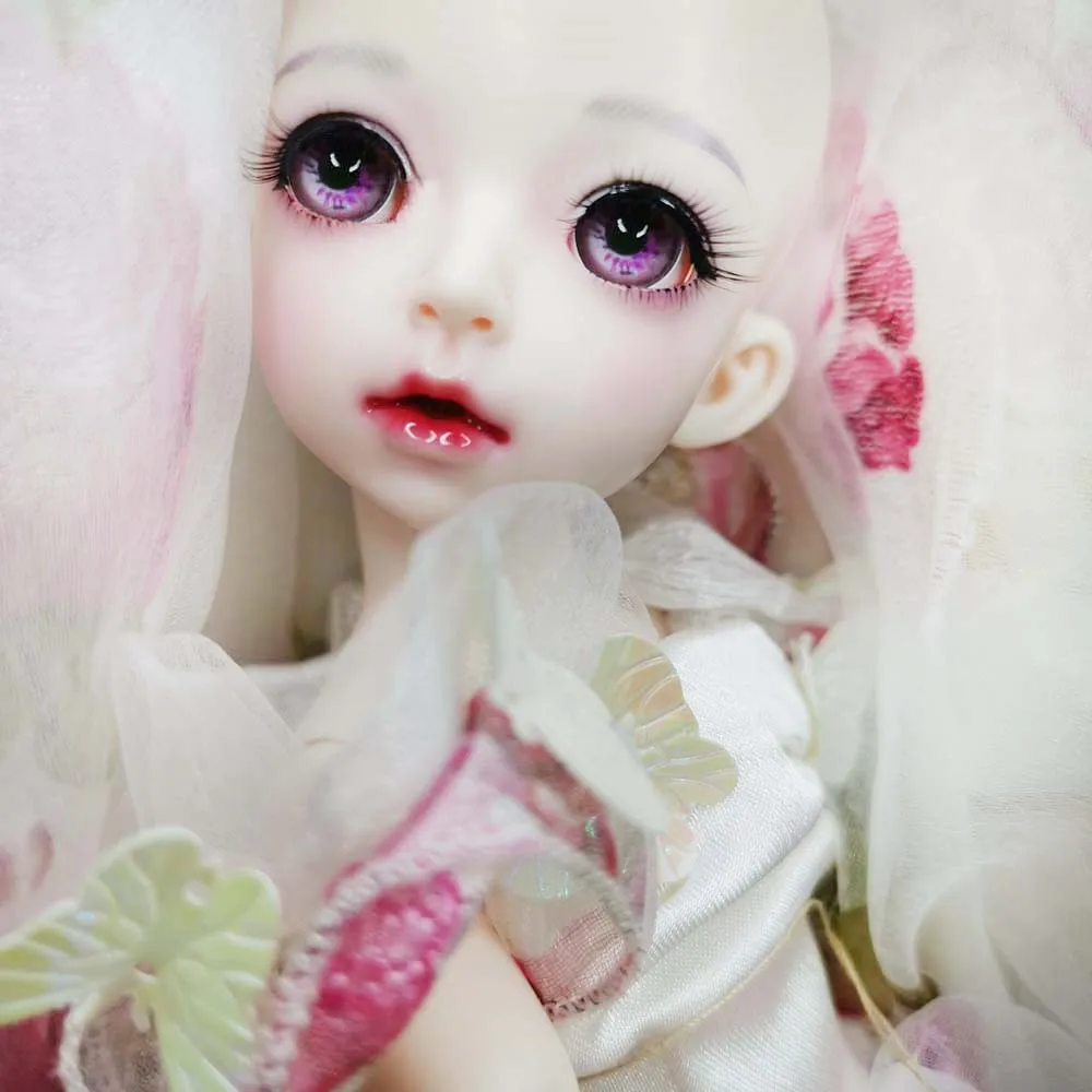 Глаза для кукол bjd 1/3 1/4 1/6 sd BJD игрушки 12 мм 14 16 18 22 розовый redial line 3d печать