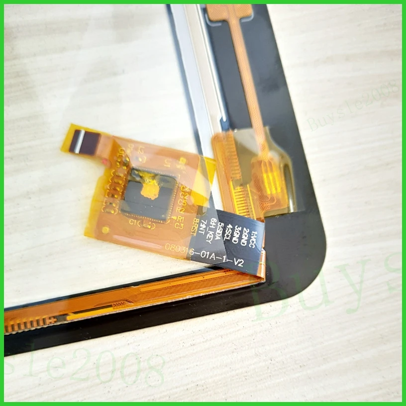 

New replacement Capacitive touch screen touch panel digitizer sensor For 8'' inch Tablet 080316-01a-1-v2 Free Shipping