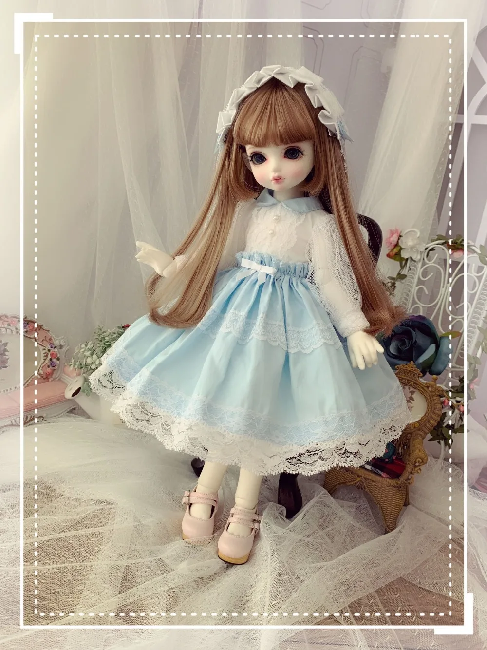 1/4 MSD 1/6 тонкий SD BJD кукла леди Лолита платье одежда для куклы аксессуары|Куклы| |