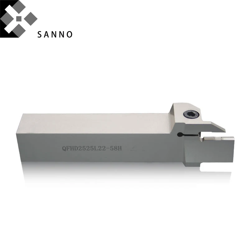 CNC turning tools holder QFHD2525 / QFKD2525 grooving metal cutter bar | Инструменты