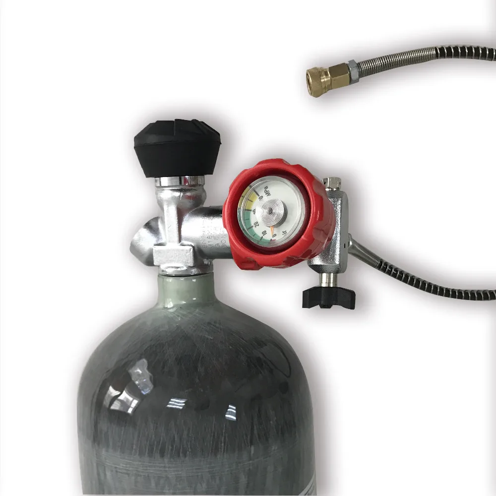 AC168301 Pcp охоты Подводное 6.8L бутылка Воздушный пистолет Пейнтбол Дайвинг 300Bar