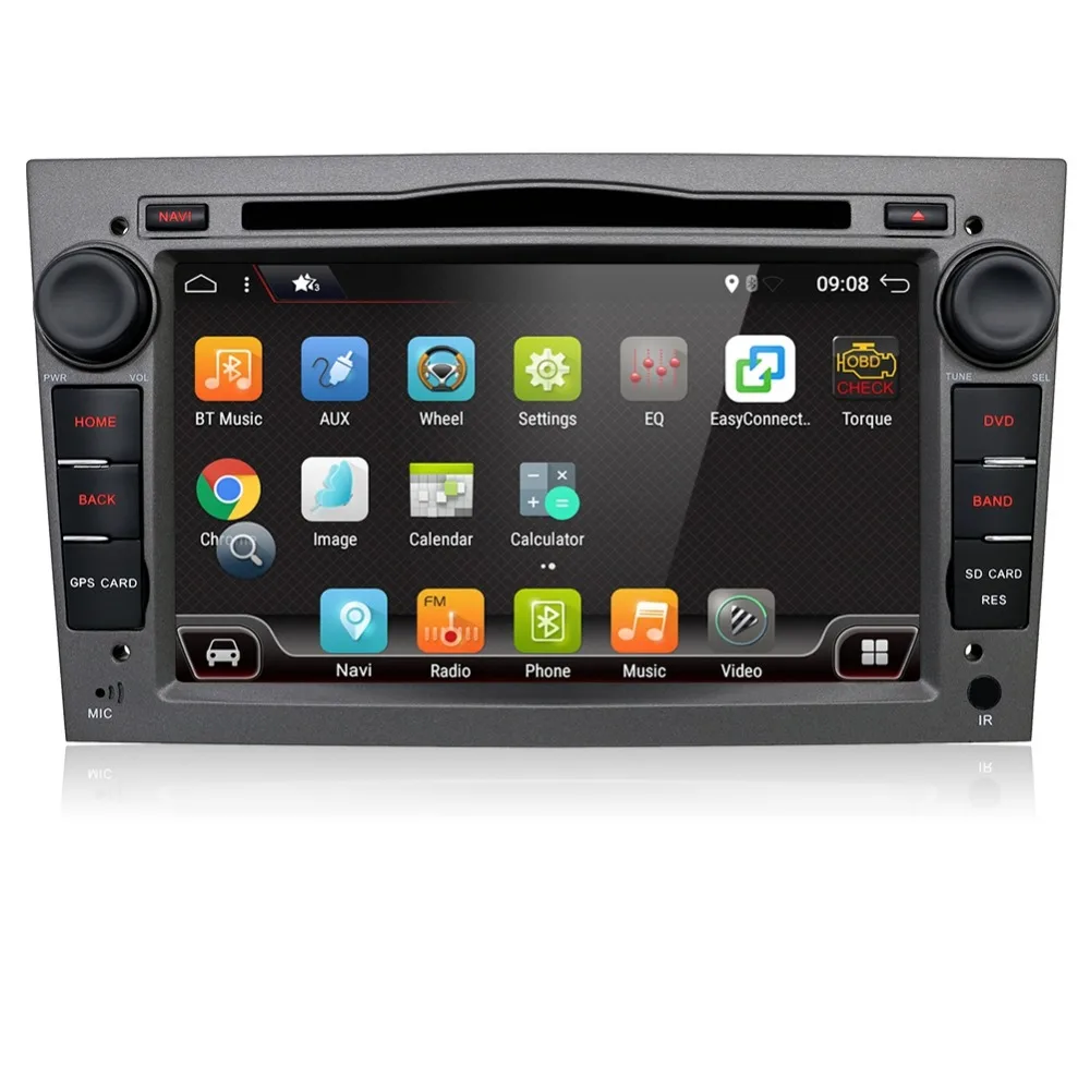 Bosion android 7 1 2din автомобильный Радио gps navi dvd плеер для opel astra/vectra/zafira Автомобильный