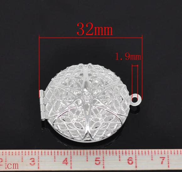 MJARTORIA 2016 Новое поступление 5 посеребренных фоторамных подвесок 32x27мм|pendant holder|pendant