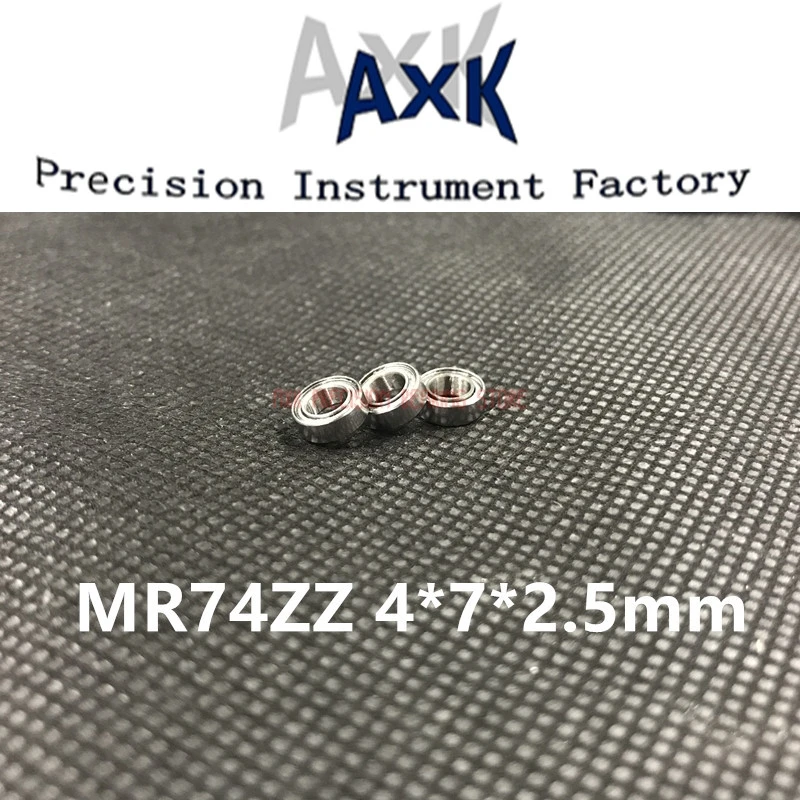 Mr74zz Abec-3 4x7x2 5 мм миниатюрный Mr74 Zz шариковые подшипники L-740zz Mr74-2rs 674zz 4*7*2 |