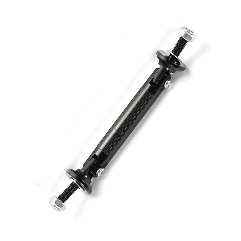 1pcs black 1X Карбон волокно бампер автомобиля протектор разделитель для Audi A3 A4 B8 B6 A6 C6 A5 B7 Q5 C5 8P Q7 TT C7 8V A1 Q3 S3 A7 B9 8L A8 - Название цвета: 1pcs black