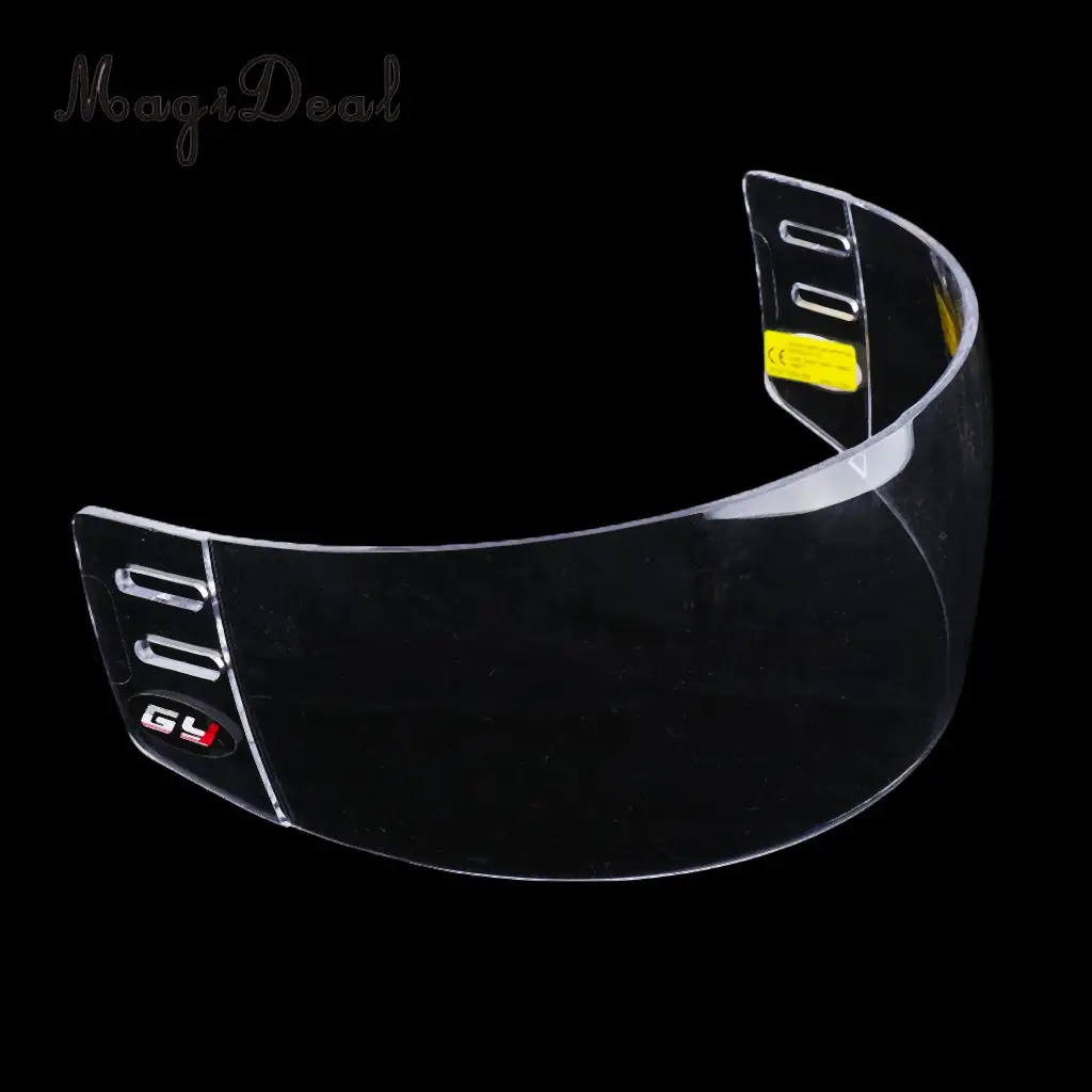 Козырек MagiDeal для хоккея с защитой от запотевания и царапин 39x9см|hockey visor|ice hockey