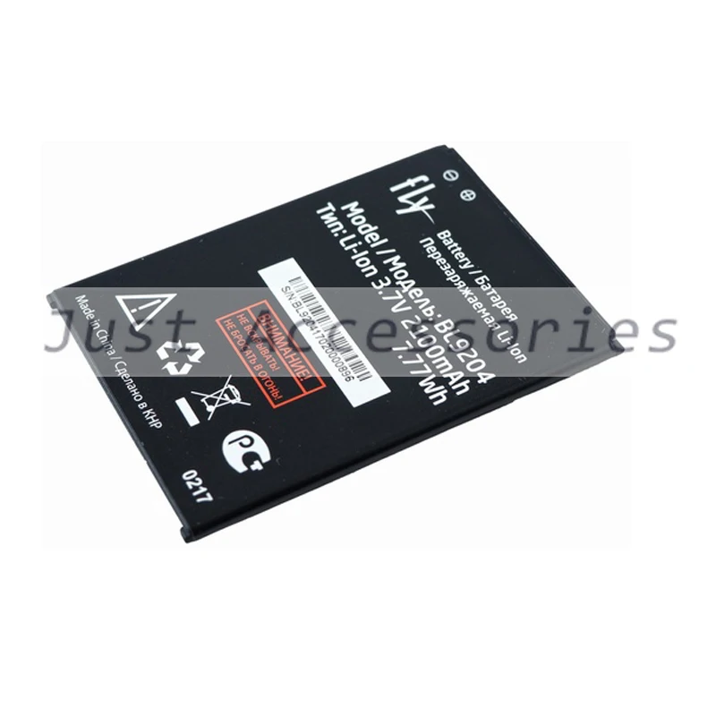 2100 mAh полимерные Смарт батареи мобильного телефона для Fly FS517 Cirrus 11 FS528 BL9204 |