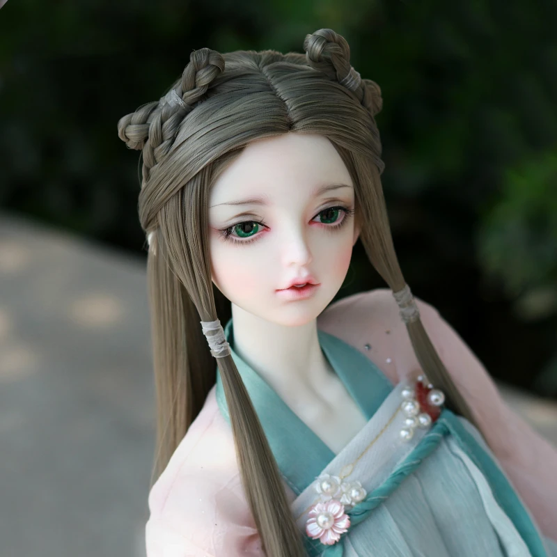 Парик куклы bjd для 1/3 1/4 парик куклы bjd для куклы bjd длинный прямой может Модель парик