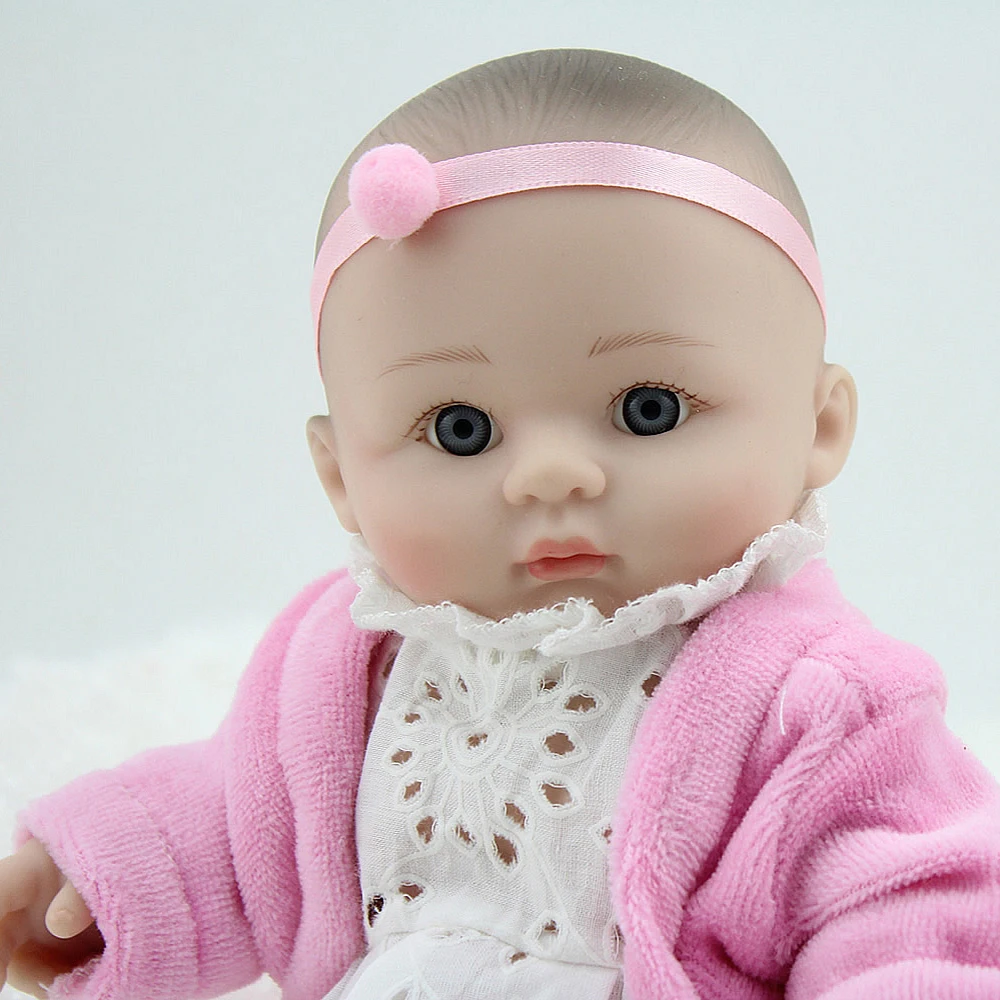Мини Baby Reborn полностью силиконовые куклы игрушки для ванной оптом Kawaii
