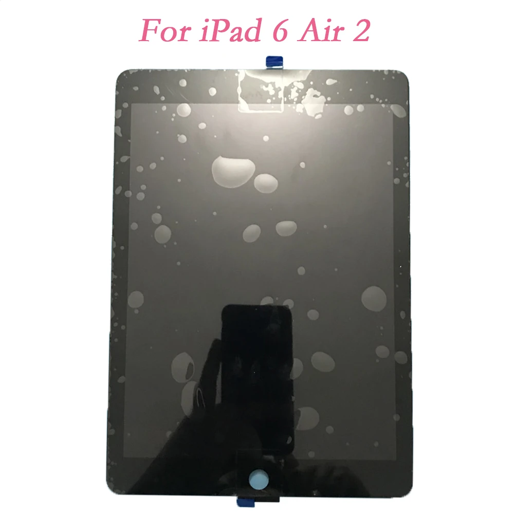 Тест AAA+ для Apple iPad 6 Air 2 9,7 ''сенсорный экран дигитайзер+ ЖК-дисплей в сборе для iPad Air 2 A1567 A1566 ЖК-панели