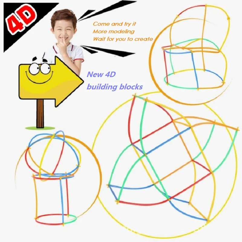 Красочные строительные блоки для трубопроводов пластиковая трубка туннель в