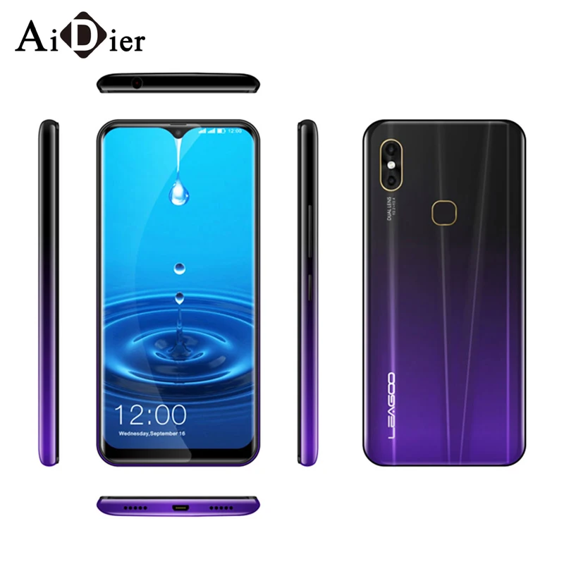 LEAGOO M13 капли воды экран Android 9 0 смартфон 19:9 6 1 &quotдюймов 3000 mAh 4 GB 32 MT6761 Quad core Face ID 4G LTE |