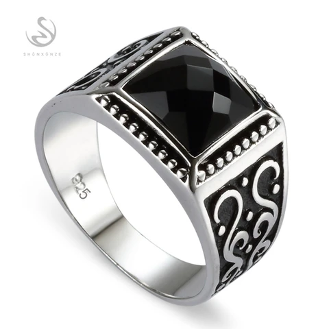 Ювелирные изделия Eulonvan для мужчин, свадебные черные кольца, серебряные кольца для мужчин, украшения, аксессуары, размеры 6, 7, 8, 9, 10, 11, 12, 13