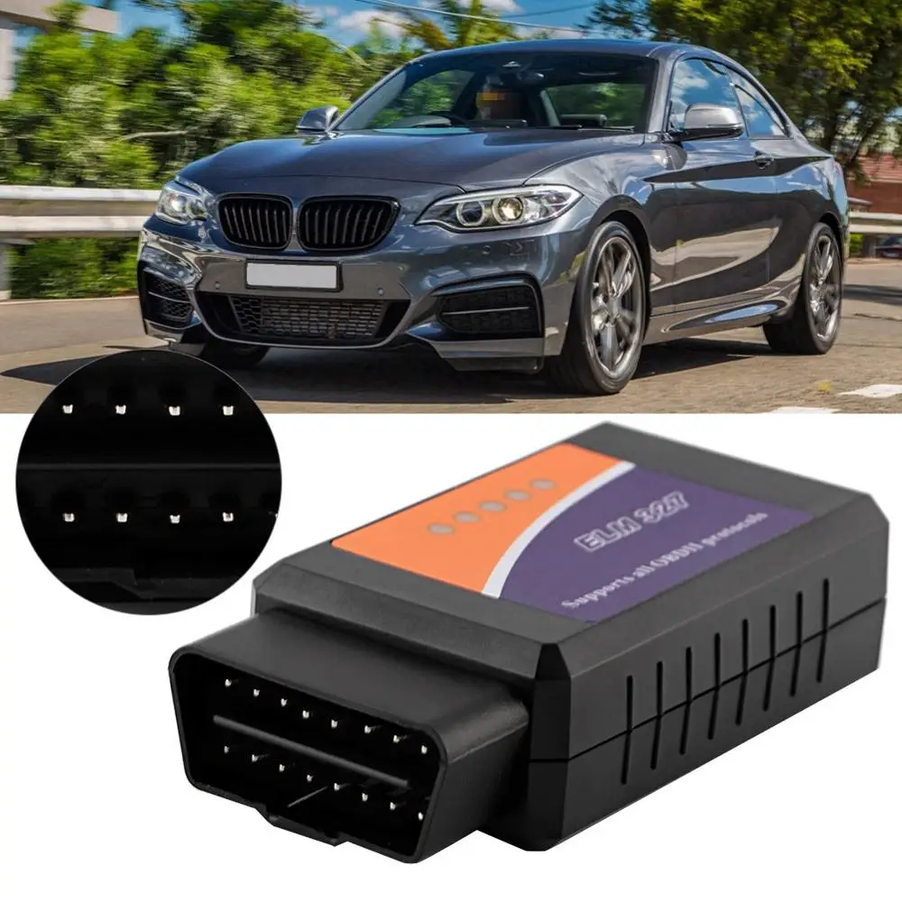 OBD2 автомобильный диагностический инструмент сканер кодов неисправностей V1.5